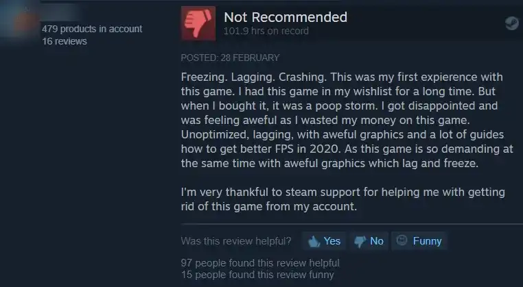 Steam-Review-Crashes-Lagging